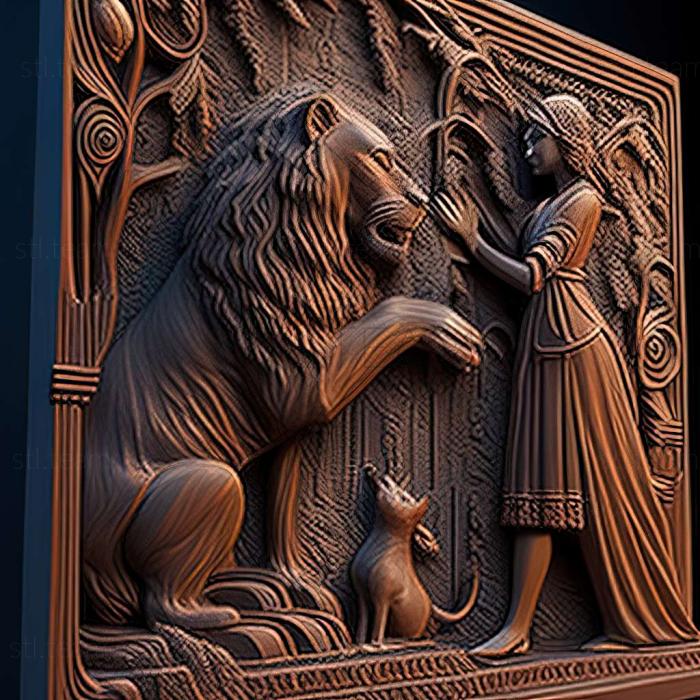3D model The Chronicles of Narnia The Lion The Witch and The War e (STL)
